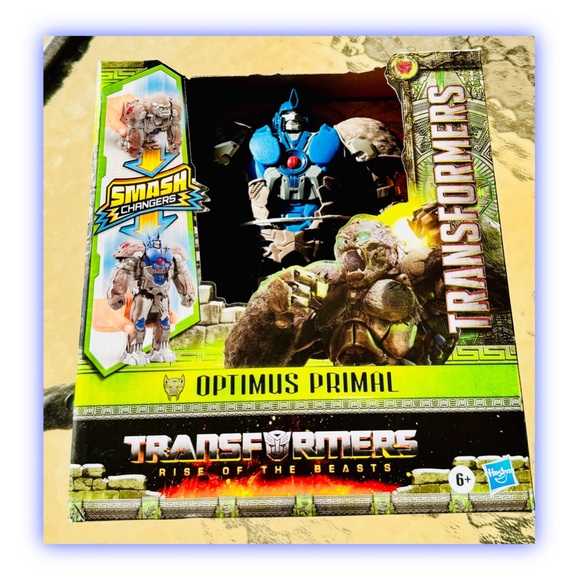 Transformers: Rise of the Beasts Optimus Primal Kids Toy Action Figure for Boys - Picture 2 of 11